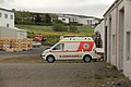 Rescue vehicle on Hvammstangi, Iceland