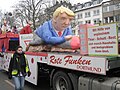Karnevalsverein "Rote Funken" Karikatur Ullrich Sierau, Oberbürgermeister der Stadt Dortmund