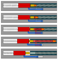 Rückdrucklader belastet, Gas (H&K P7)