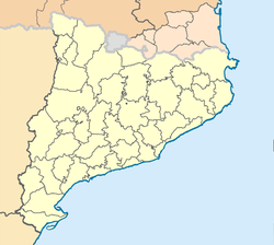 Bellpuig trên bản đồ Catalonia