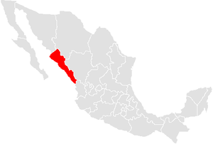 Sinaloa, Xarita