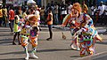 Rawan Masquerades a garin Takoradi dake Ghana