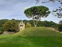 Motte en kerk