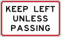 (R7-1) Keep Left Unless Passing