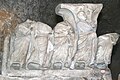 Fragment de l'anomenat Sarcòfag dels Set Dorments, s. IV (Abadia de Sant Víctor, Marsella)