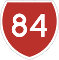 State Highway 84 marker