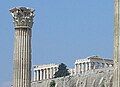 The Temple of Olympian Zeus, Athens