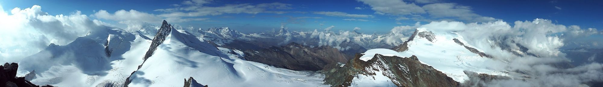 פנורמה מהר Allalinhorn pano