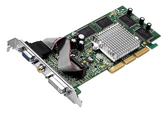 Powercolor Radeon 9000 AGP video card.