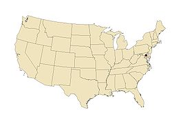 Annapolis na mapě