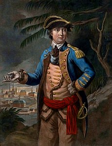 Concepció artística del General Benedict Arnold, pintat per Thomas Hart