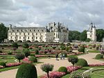 Vrt Diane de Poitiers iz Château de Chenonceau