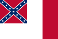 Subsequent flags of the CS incorporated a star-defaced saltire (known as the "Confederate Battle Flag") in their cantons.
