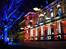 Frankfurt Stock Exchange illuminated for Luminale 2008