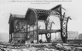 Demolición de la Galería en 1911