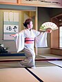 Japanese traditional dancer
