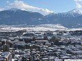 Bansko Ski Zone as seen from Razlog