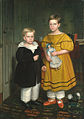 Robert Peckham: As crianças Raymond, c. 1838. Metropolitan Museum of Art