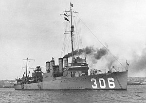 USS Kennedy (DD-306)