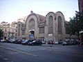 Vista parcial del Mercat Central de Tarragona, abans de la seua restauració