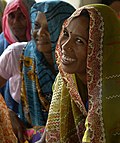 Thumbnail for File:Women in tribal village, Umaria district, India.jpg