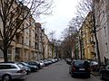 Zimmermannstraße, Blick nach Westen