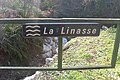 Le lit de la Linasse à sec