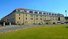 La caserne Laperrine, abritant le 3e régiment de parachutistes d'infanterie de marine, après les travaux d'agrandissement en juillet 2019.