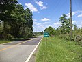 Clay Couty limit (border with Calhoun County), Bluffton Rd WB