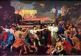 The Adoration of the Golden Calf, 1633-34, National Gallery, London.