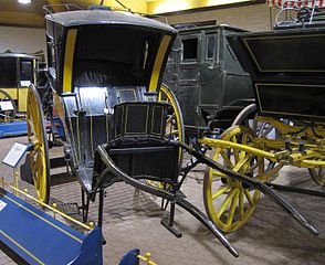 Un hansom cab de la colección Mossman Collection en Luton.