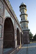 Detalle del minarete