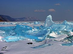 A Bajkál-tó télen