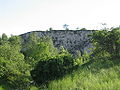 Limestone rock in Zakrzówek (Krakow)