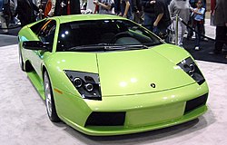 Lamborghini Murciélago na autosalonu v Chicagu 2003