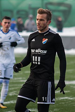 Nemanja Kuzmanovič v dresu FC Baník Ostrava (2019)