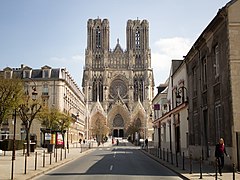 La cathédrale Notre-Dame de Reims.