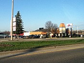 The Red Lobster in Kitchener, Ontario (2013). This is one of the Ponderosa remakes, as are most Red Lobsters in Canada