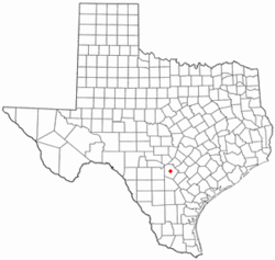 Vị trí trong tiểu bang Texas