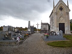 Le cimetière.