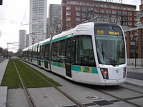 T3a Citadis en Porte d'Ivry (7 jan. 2007)