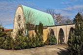 Trauerhalle am Friedhof in Bothfeld