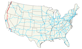 Image illustrative de l’article U.S. Route 99