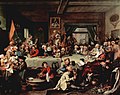 An Election Entertainment, William Hogarth, ca. 1755