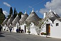 Typická zástavba ve stylu trulli