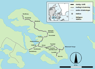 Amtsbanerne Als, Mommark-banen