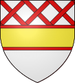 Coat of arms of the Wolckrange (or Volkerange, Volcrange) family.