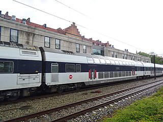 DSB BK 7824 at Østerport Station.