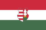 Flagg vun Ungarn 1946 – 19. August 1949 un 24. Oktober 1956 - 30. September 1957