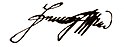 ایکینجی و بیرینجی فرانتس's signature
